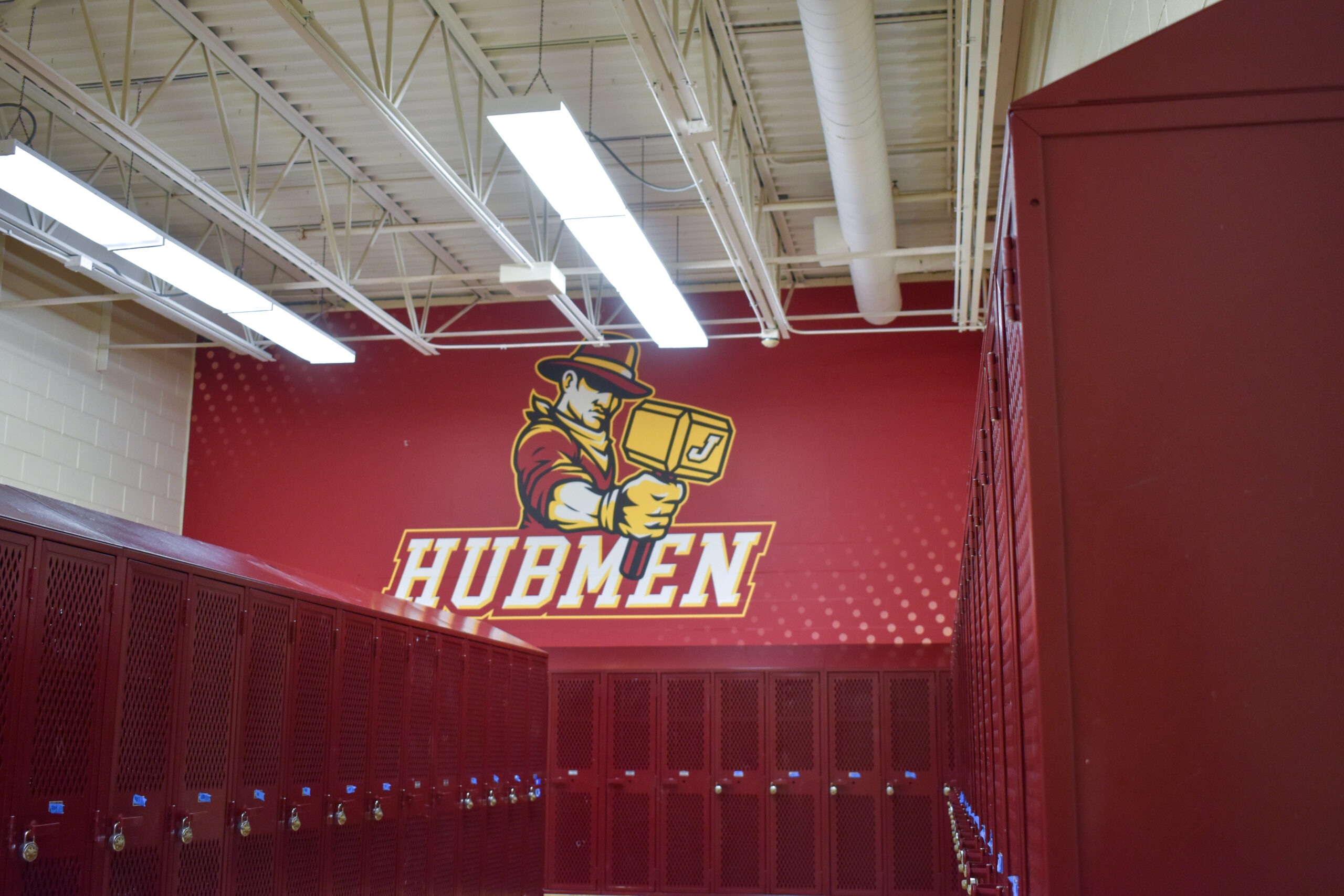 Jordan Hubmen locker room graphic